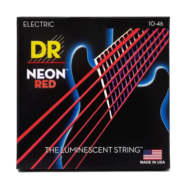 DR NRE-10 NEON Red Electric - Medium 10-46